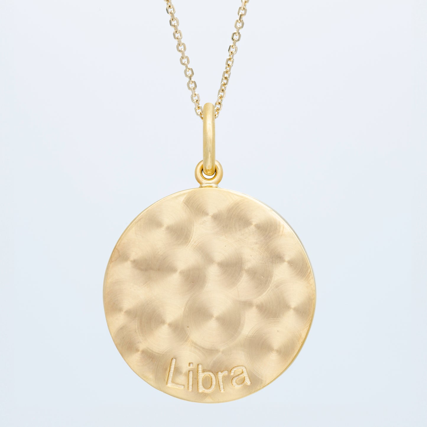 Zodiac Midnight Libra Pendant 14k Solid Gold with Diamonds