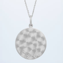 Zodiac Midnight Pisces Pendant 14k Solid Gold with Diamonds