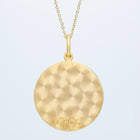 Zodiac Midnight Virgo Pendant 14k Solid Gold with Diamonds