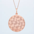 Zodiac Midnight Virgo Pendant 14k Solid Gold with Diamonds