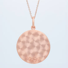 Zodiac Midnight Virgo Pendant 14k Solid Gold with Diamonds