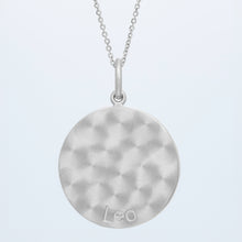 Zodiac Midnight Leo Pendant 14k Solid Gold with Diamonds