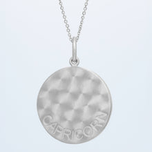 Zodiac Midnight Capricorn Pendant 14k Solid Gold with Diamonds