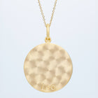 Zodiac Midnight Leo Pendant 14k Solid Gold with Diamonds