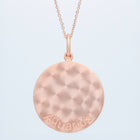 Zodiac Midnight Aquarius Pendant 14k Solid Gold with Diamonds