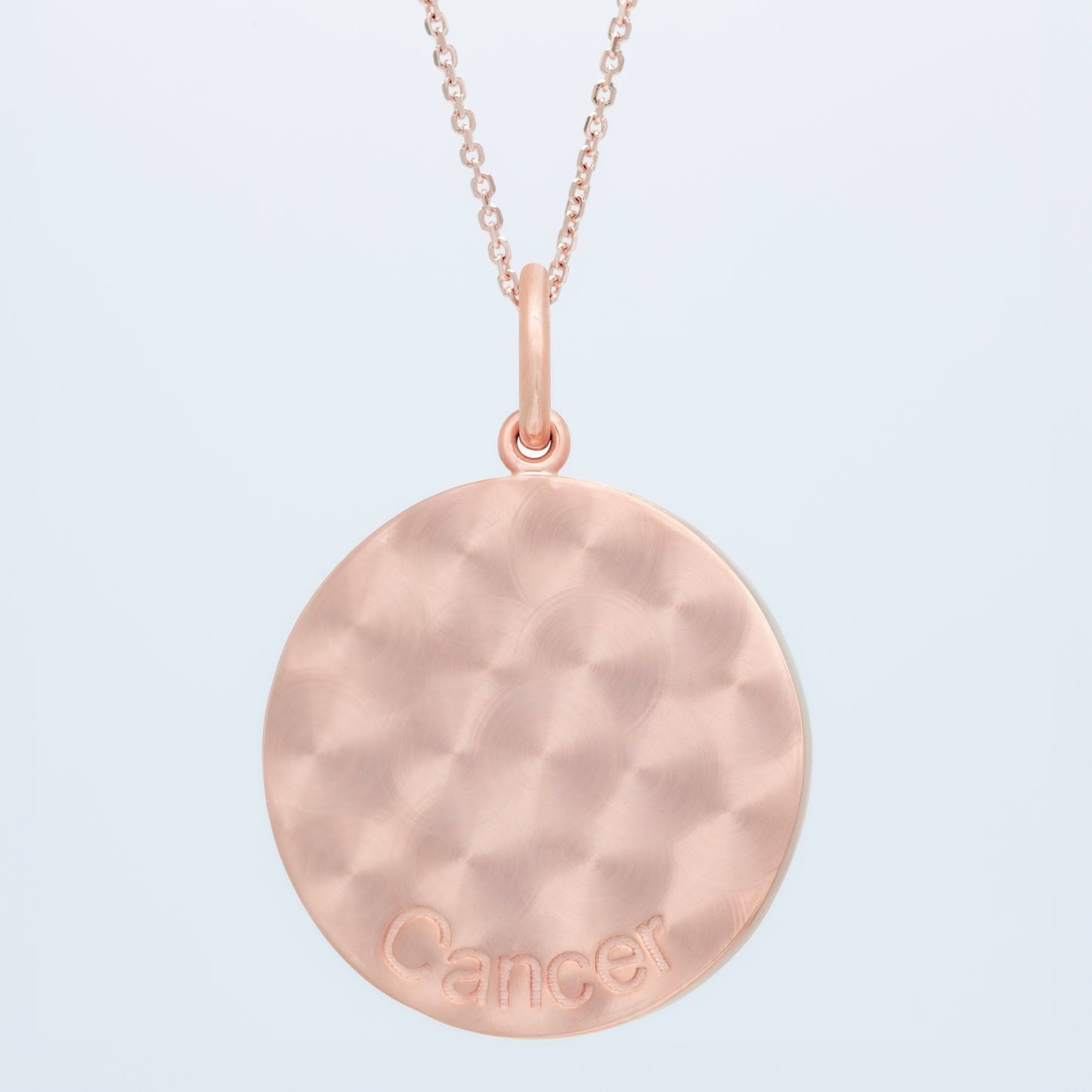 Zodiac Midnight Cancer Pendant 14k Solid Gold with Diamonds
