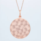 Zodiac Midnight Leo Pendant 14k Solid Gold with Diamonds