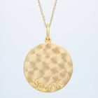 Zodiac Midnight Scorpio Pendant 14k Solid Gold with Diamonds