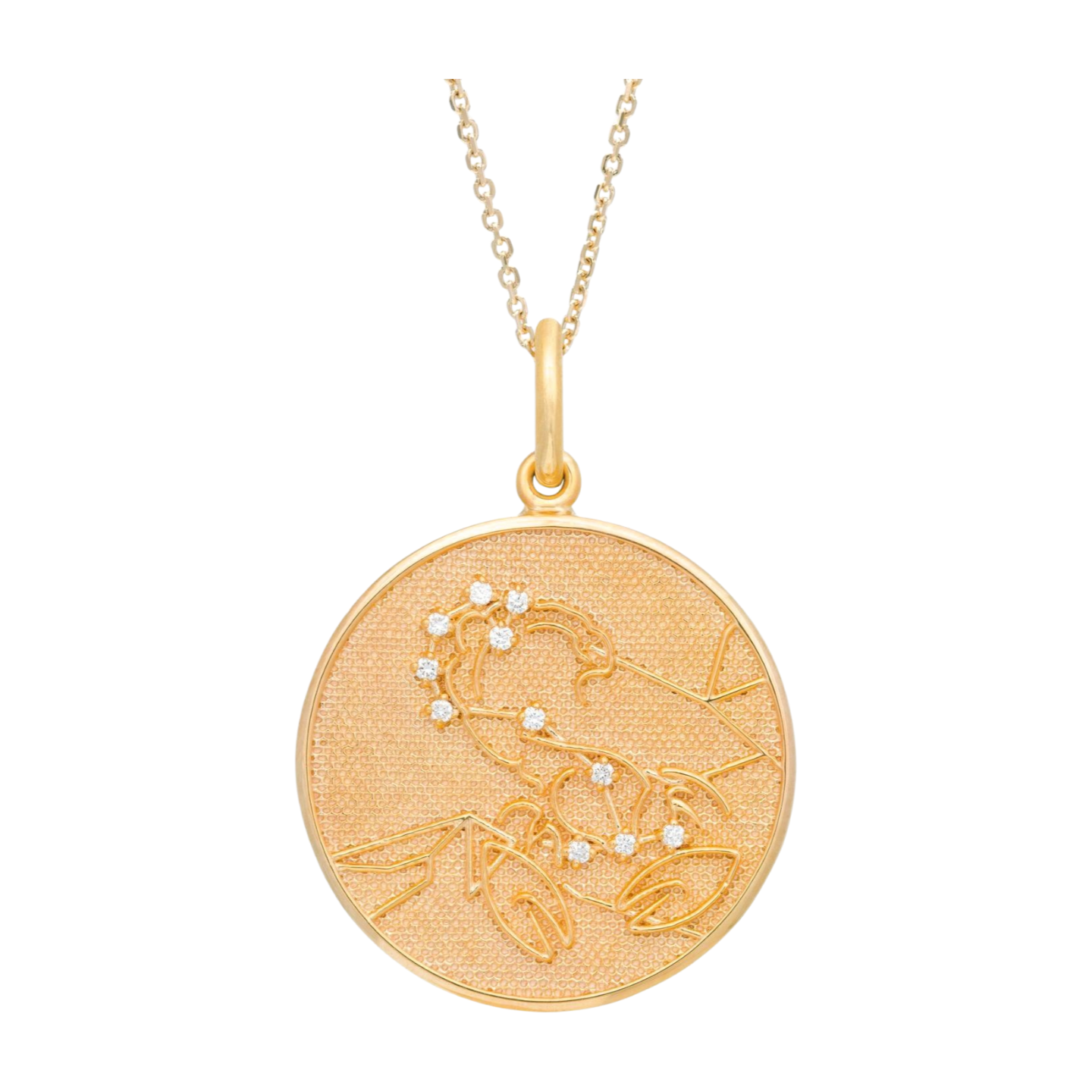 Zodiac Midnight Scorpio Pendant 925 Sterling Silver with Diamonds