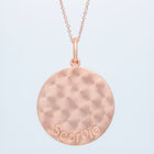 Zodiac Midnight Scorpio Pendant 14k Solid Gold with Diamonds