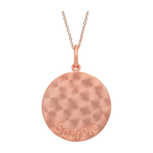 Zodiac Midnight Scorpio Pendant 925 Sterling Silver with Diamonds