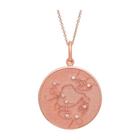 Zodiac Midnight Cancer Pendant 925 Sterling Silver with Diamonds