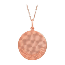 Zodiac Midnight Capricorn Pendant 925 Sterling Silver with Diamonds