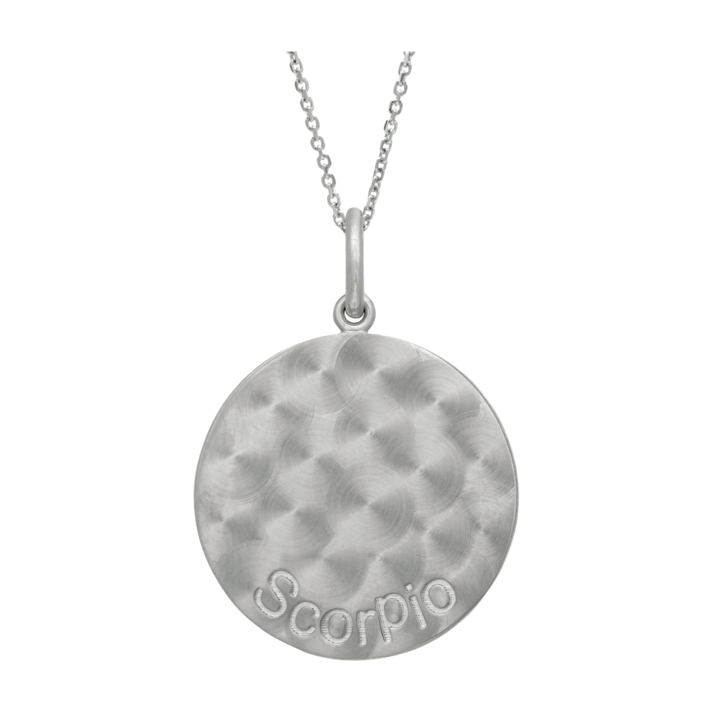 Zodiac Midnight Scorpio Pendant 925 Sterling Silver with Diamonds