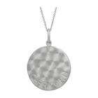 Zodiac Midnight Capricorn Pendant 925 Sterling Silver with Diamonds